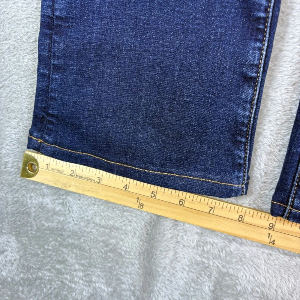 American Eagle Jeans‎ Women 0 (Fits 26x29) Kick Boot Dark Wash Stretch Whiskered